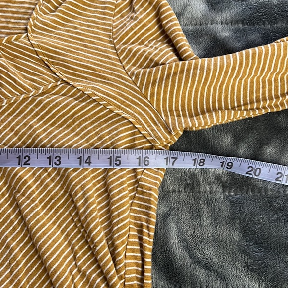 Maeve Square neck Striped Long sleeve Top - Picture 8 of 9